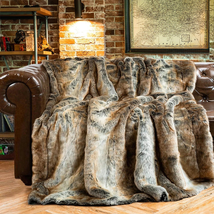 Kuscheldecke Kunstfell Warm Und Flauschig