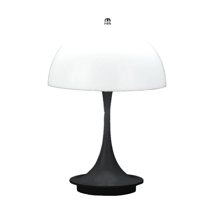 Danish mushroom-shaped table lamp in Nordic style with wireless charging