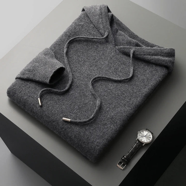 Men's Hoodie with a Relaxed Fit 