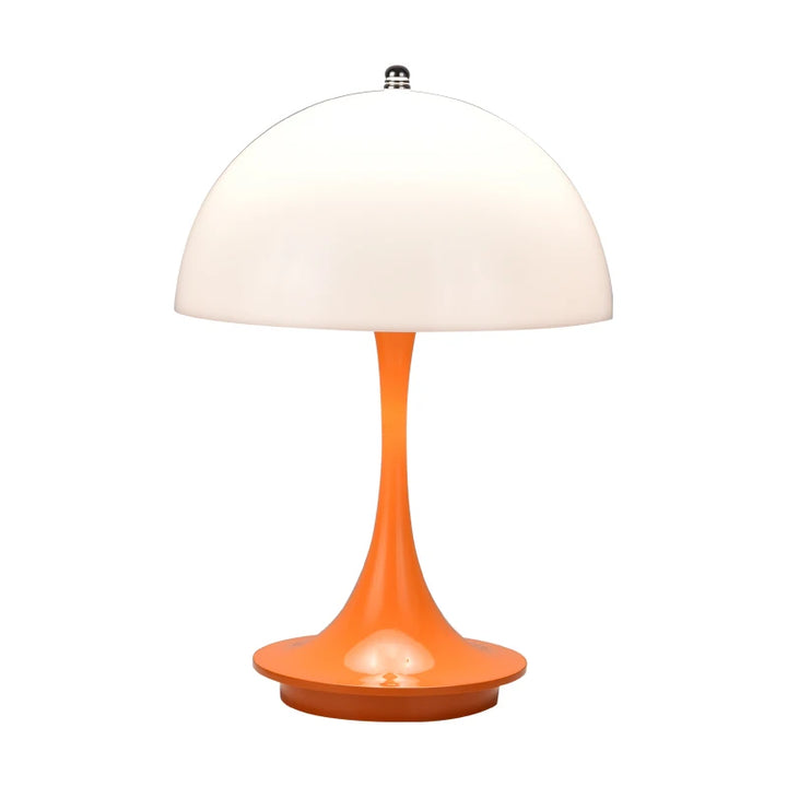 Danish mushroom-shaped table lamp in Nordic style with wireless charging