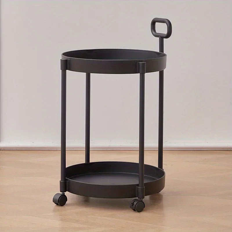 Servierwagen Rollbar Mit 2 Ebenen
