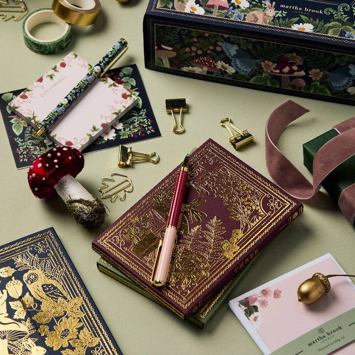 Advent calendar with 24 creative stationery items