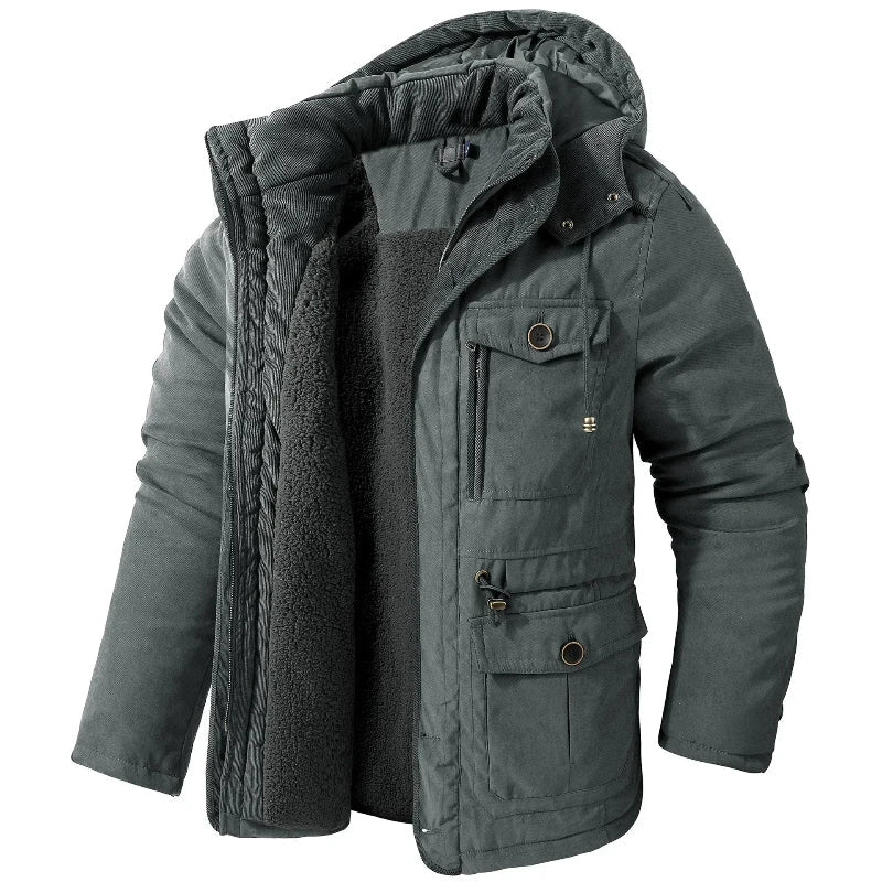 Men's Winter Jacket with Insulating Weather Protection