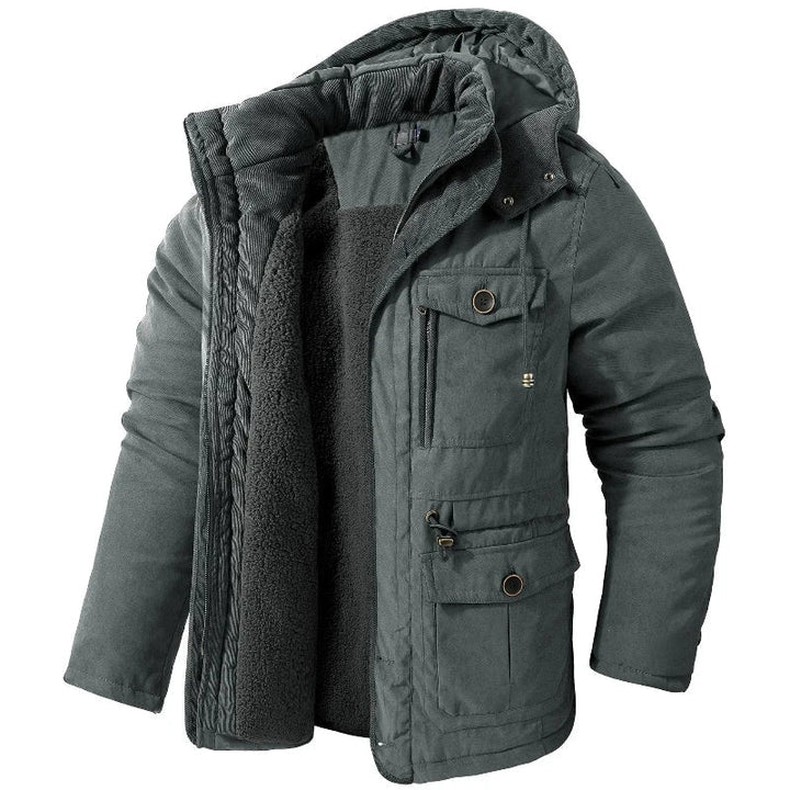 Men's Winter Jacket with Insulating Weather Protection