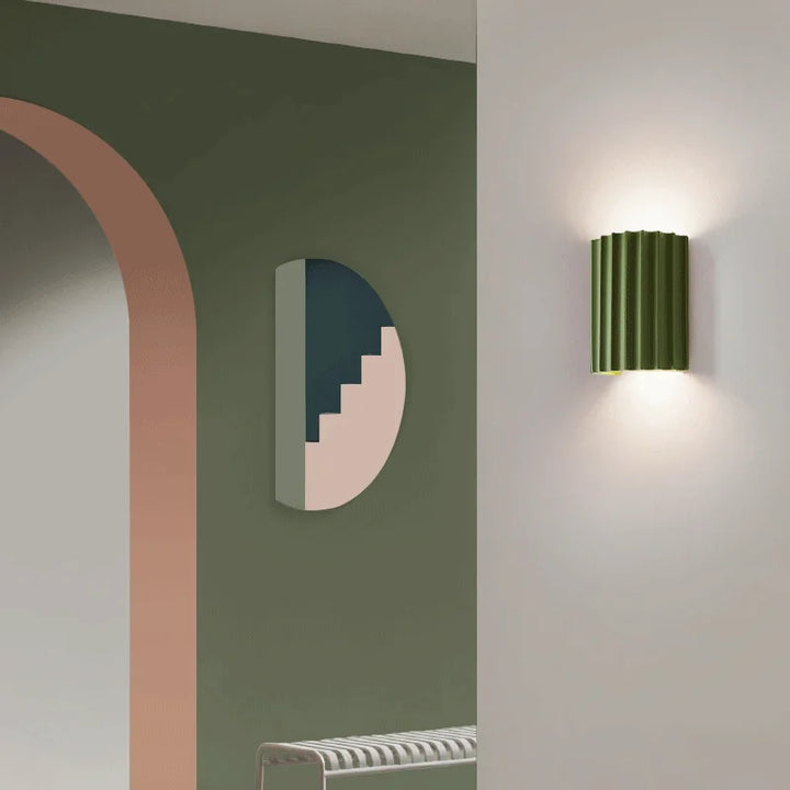 Modern, stylish LED wall light for living room and hallway