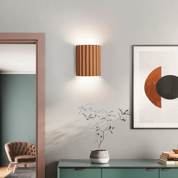 Modern, stylish LED wall light for living room and hallway