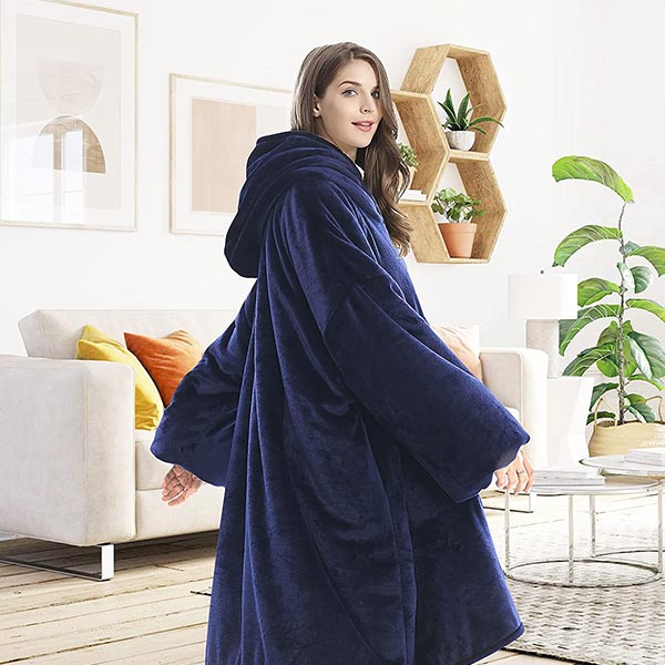 Women's Oversized Hooded Blanket Sweatshirt