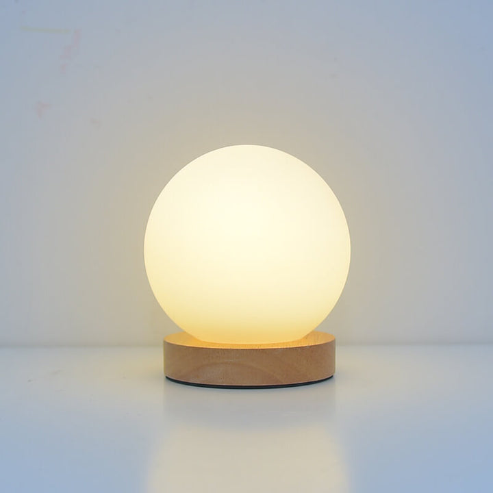 Crystal table lamp – Elegant design with USB charging &amp; color changing