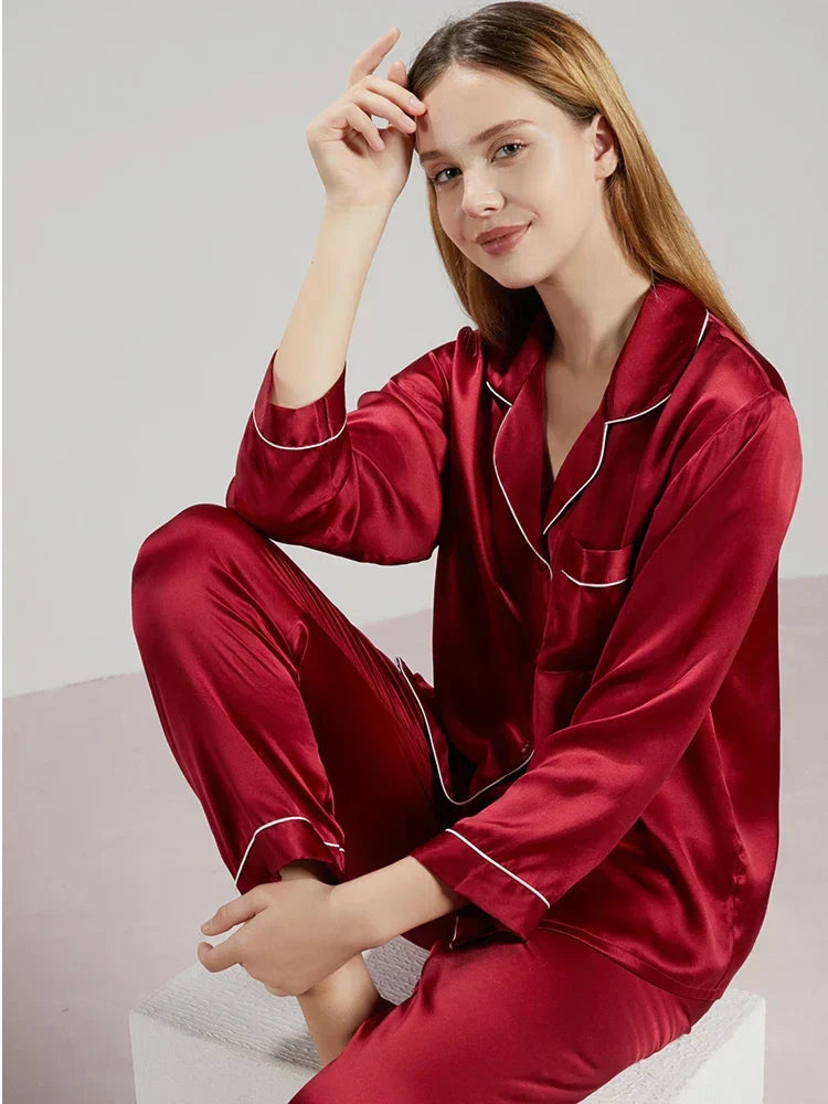 Women's faux suede pajama set with zipper details