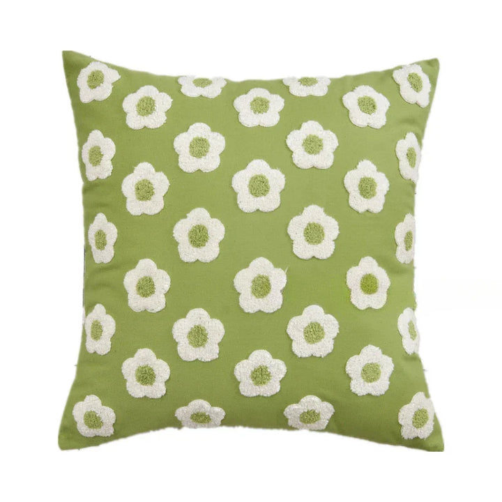 Kissenbezug Jacquard Mit Stickerei 45 x 45 cm