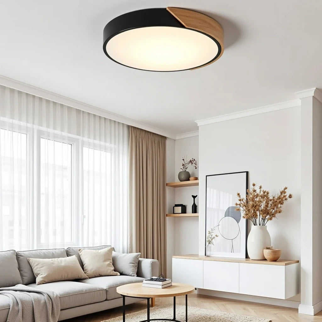 Modern Scandinavian ceiling light for living room and bedroom