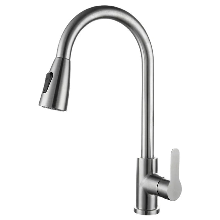 Modern kitchen faucet with pull-out spray head