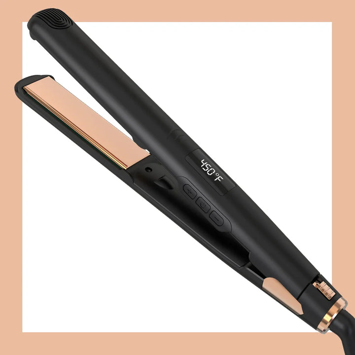 Dual styler for women – straightener and curling iron in one device