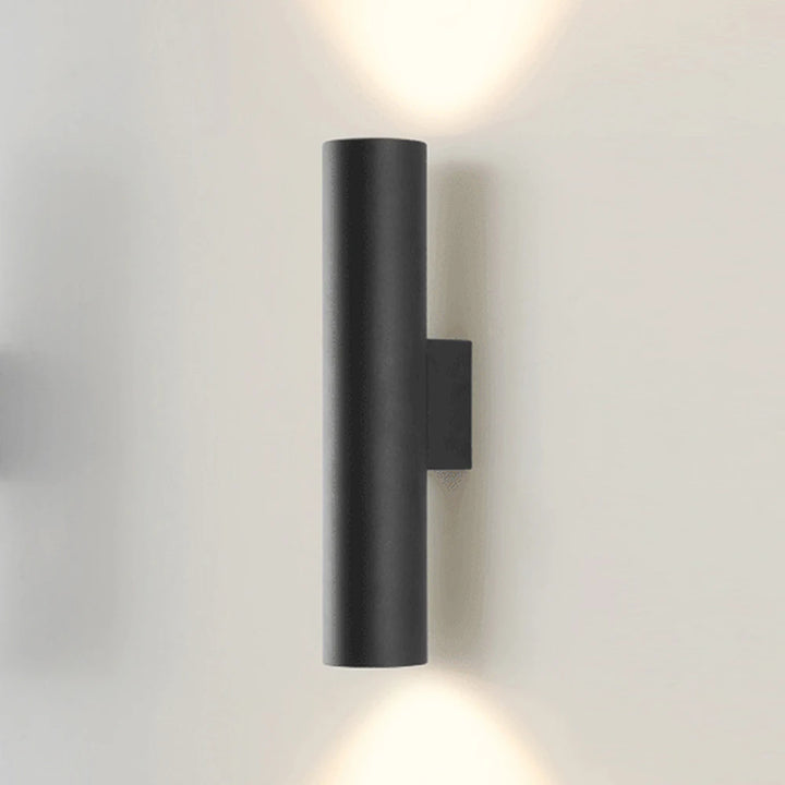 Modern aluminum wall light with LED lighting for bedrooms and hallways
