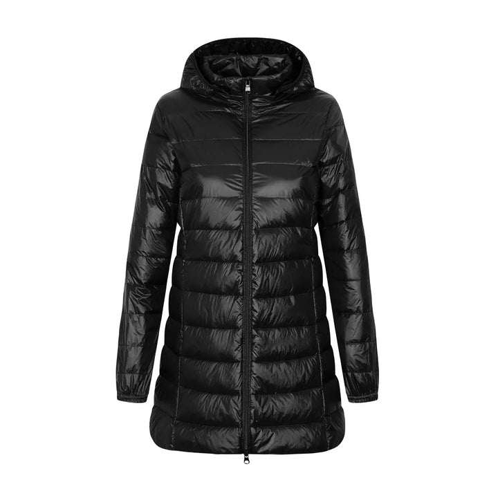 Women's Winter Down Jacket Long with Hood