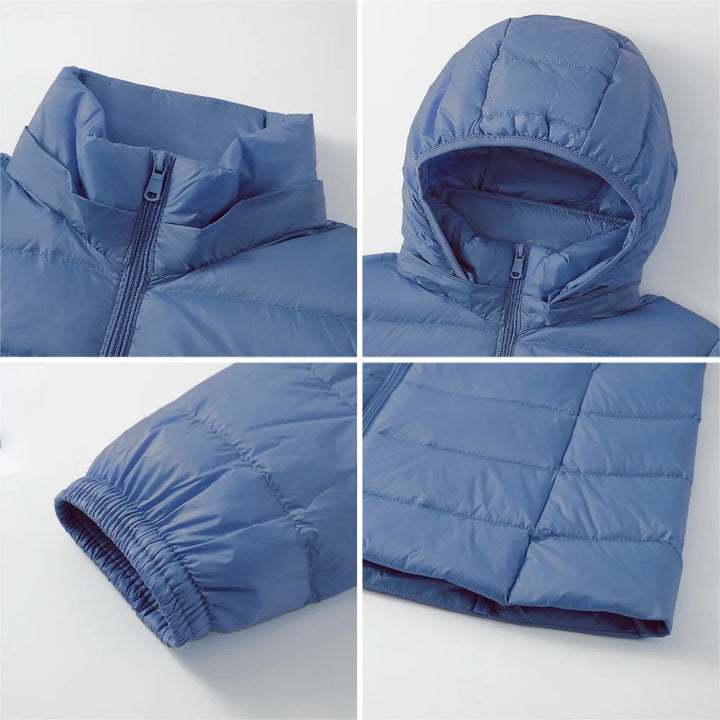 Women's Winter Down Jacket Long with Hood
