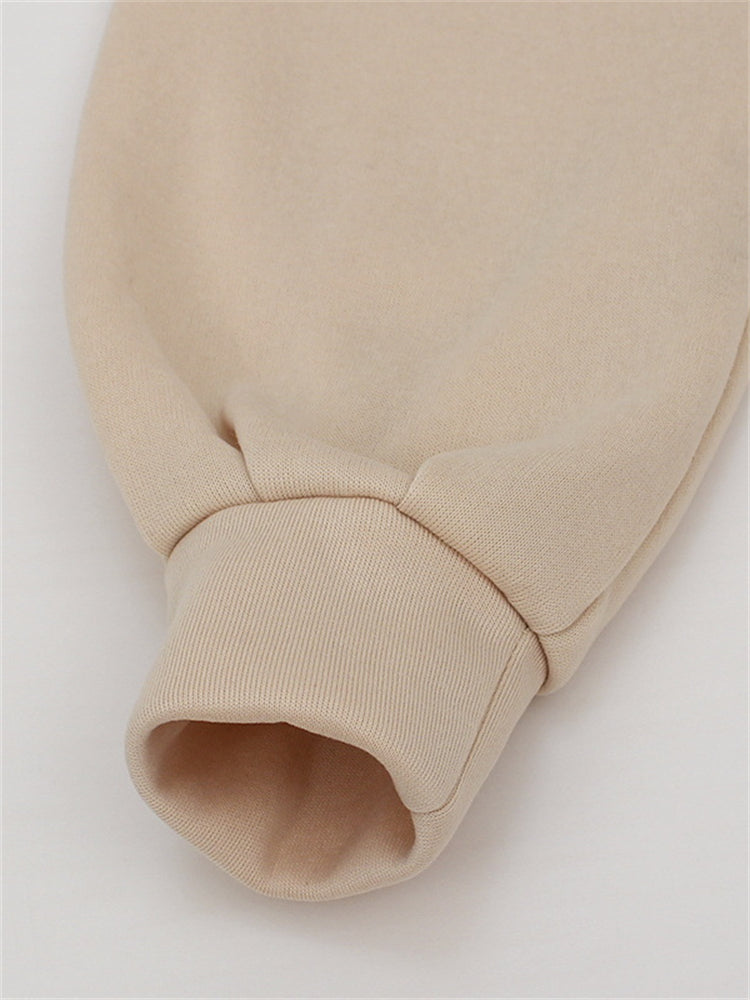 Women's two-piece loungewear set with elastic waistband 