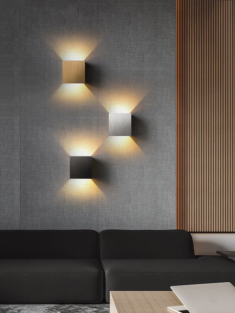 Elegant minimalist LED wall light for stylish room lighting