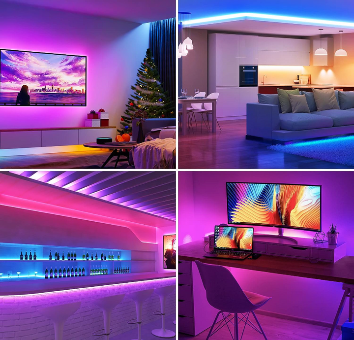 LED strip with RGB and Bluetooth control
