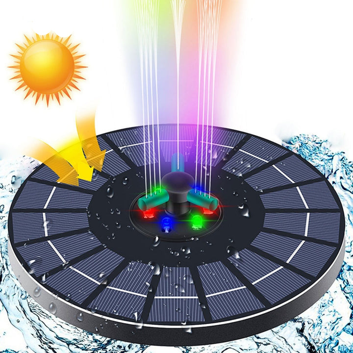 Environmentally friendly garden fountain for birds – Solar-powered water fountain for your garden