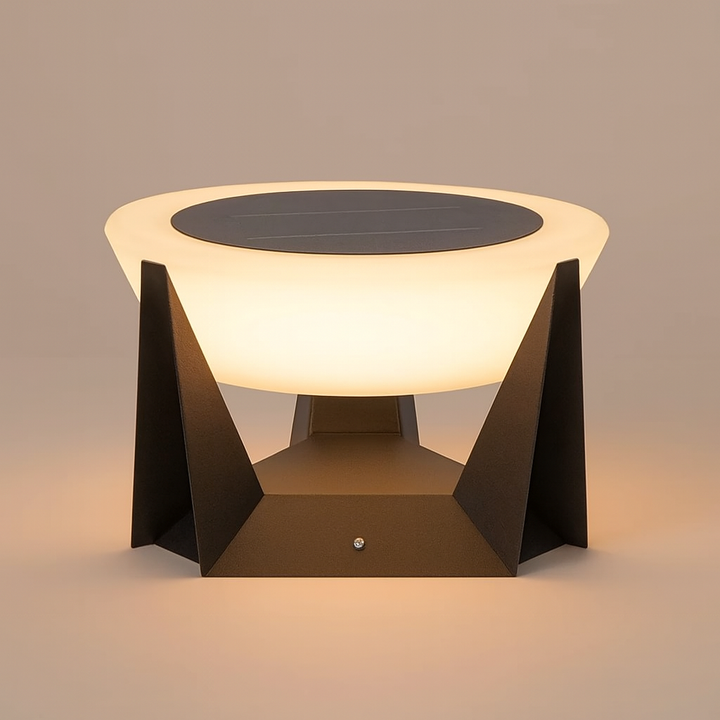 Solar light for patio and garden with modern design