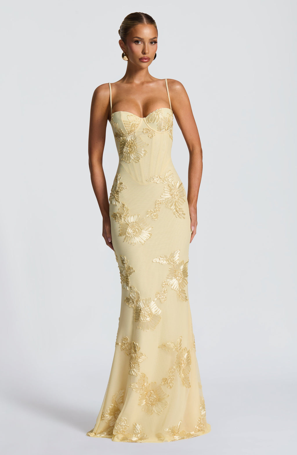 Women’s Spaghetti Strap Maxi Dress Elegant Summer Wedding Guest