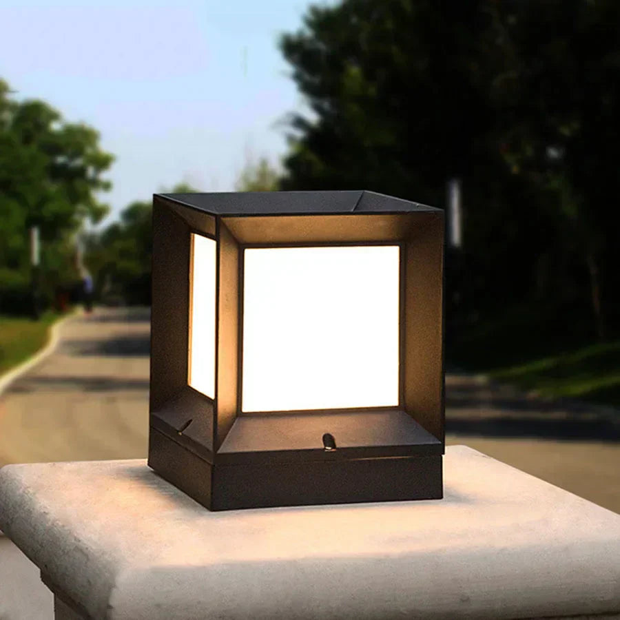 Modern LED floor lamp for gates and driveways