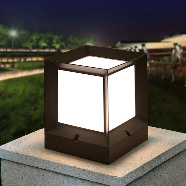Modern LED floor lamp for gates and driveways