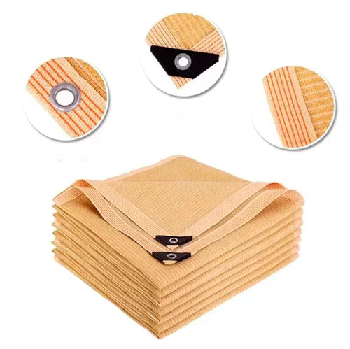 Weatherproof sunshade sail with UV protection for garden &amp; terrace