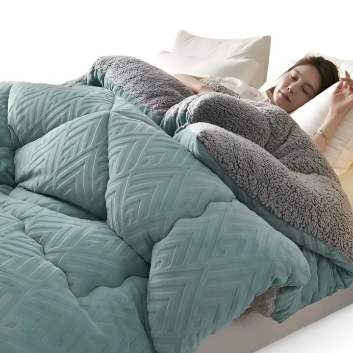 Fleece Bettdecke – Doppelseitiges Plaid für alle Jahreszeiten