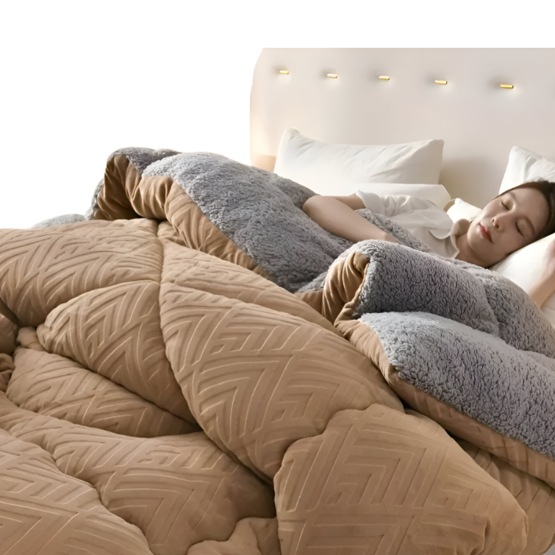 Fleece Bettdecke – Doppelseitiges Plaid für alle Jahreszeiten