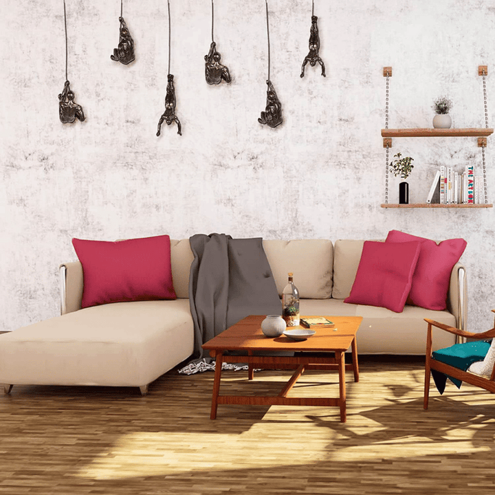 Wall Sculpture Climber – Inspiring 3D Decoration made of Resin &amp; Iron for Modern Home Design