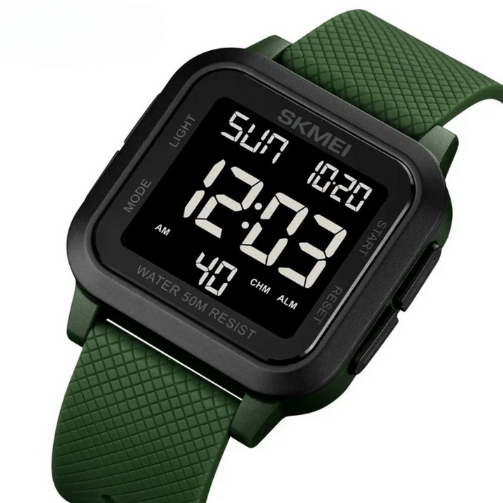 Robust waterproof outdoor military watch for men