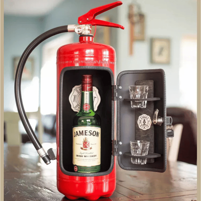 Unique secret holders in the fire extinguisher concept