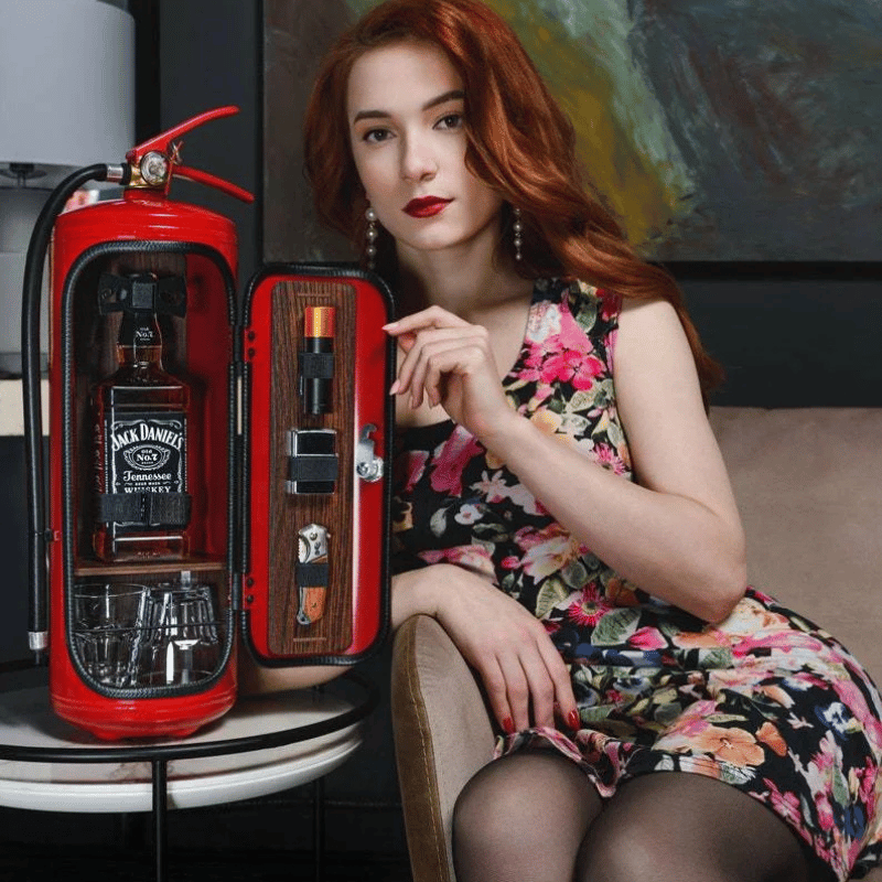 Unique secret holders in the fire extinguisher concept