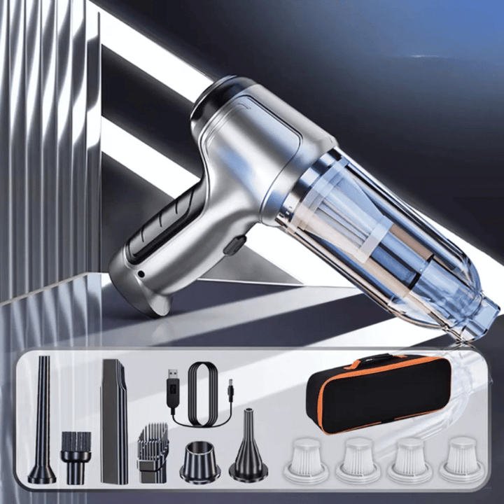 Leistungsstarker kabelloser Autostaubsauger