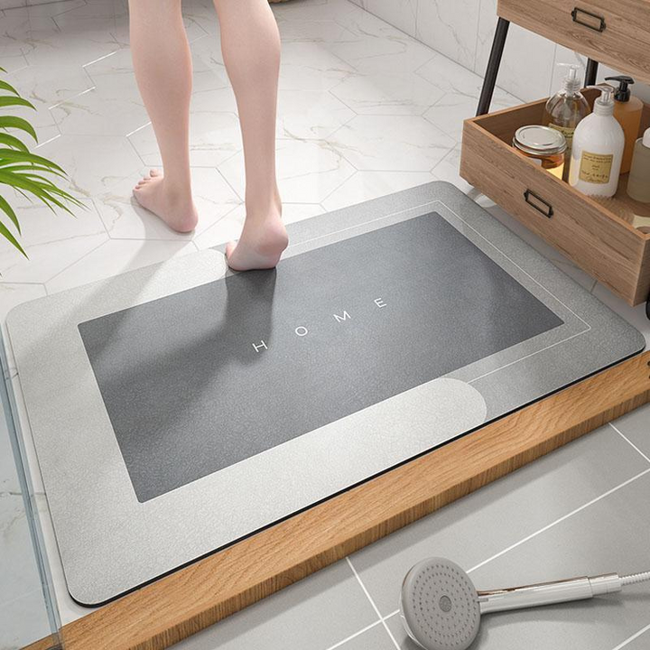 Super absorbent, non-slip floor mat - For kitchen, bathroom and entrance area