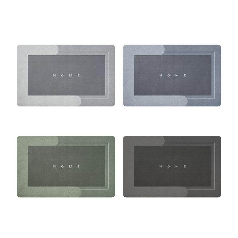 Super absorbent, non-slip floor mat - For kitchen, bathroom and entrance area