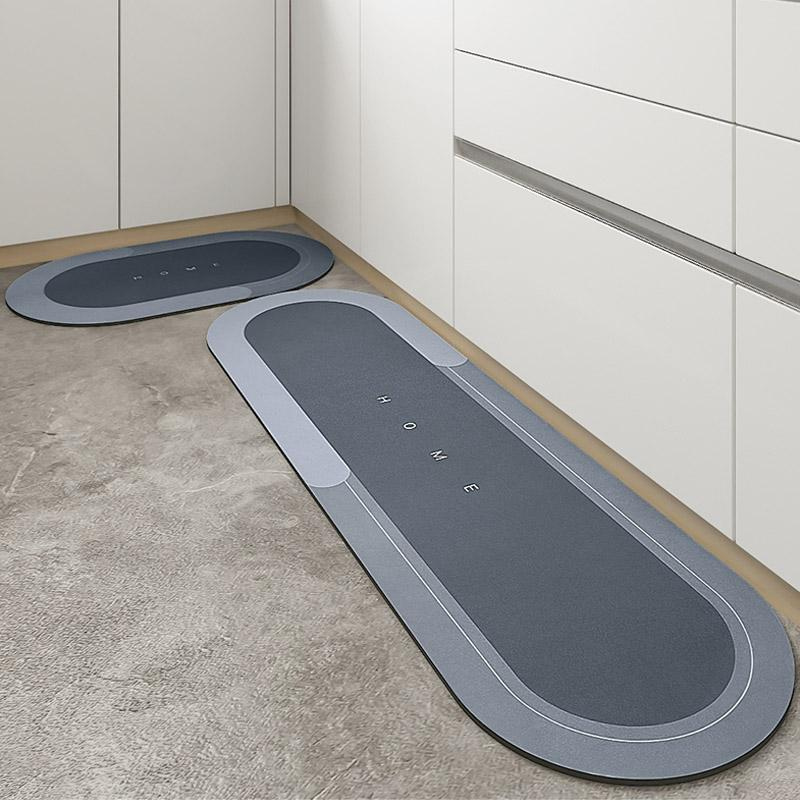 Super absorbent, non-slip floor mat - For kitchen, bathroom and entrance area