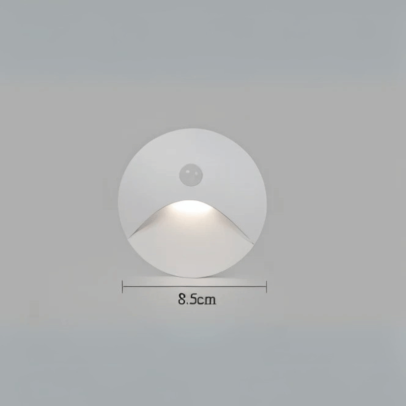 Modern LED wall light with motion sensor