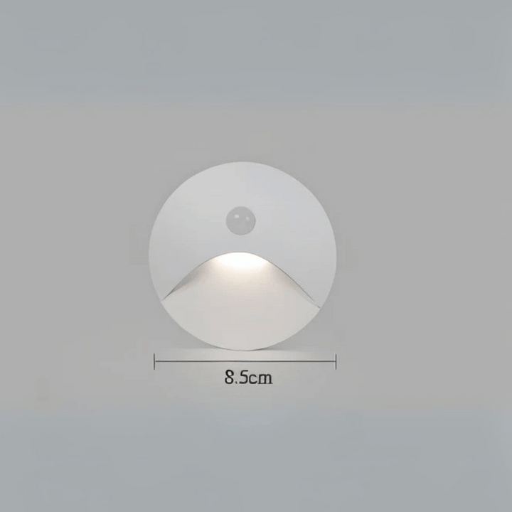 Modern LED wall light with motion sensor