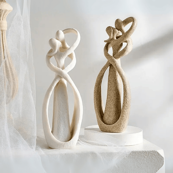Abstract Figurine Timeless Love – Artistic Decoration and Gift Idea