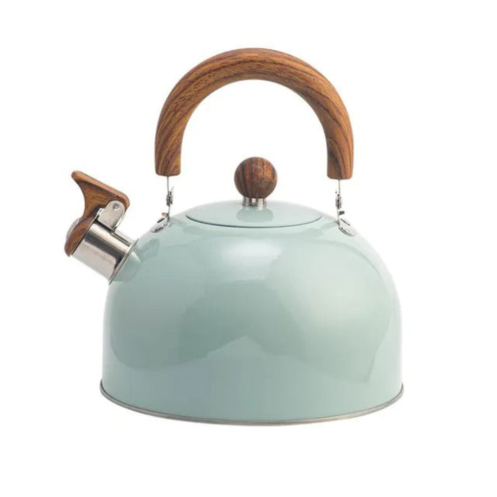 Velvettle stainless steel kettle with whistling sound and elegant design