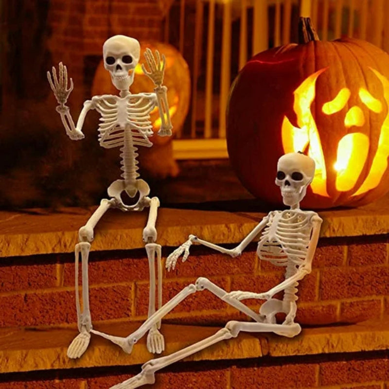 Hanging Skeleton Wall Decoration – Spooky Halloween Decoration for Home &amp; Party