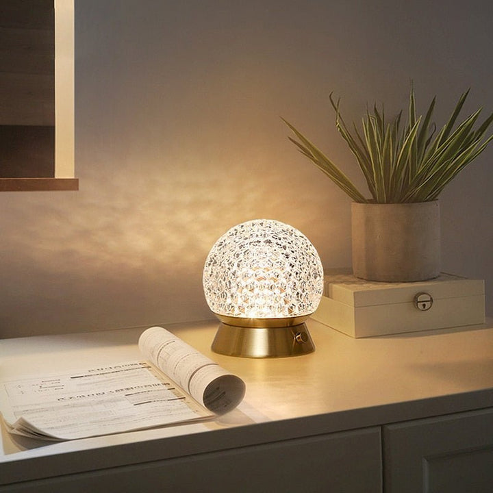 Wireless Dimmable Table Lamp for Living Room