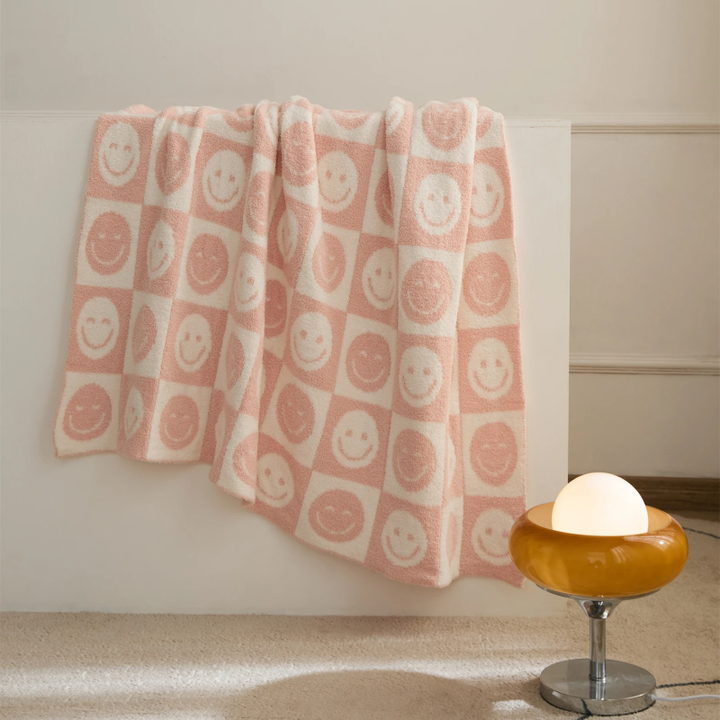 Fleece-Wohndecke Indie Ästhetik Design