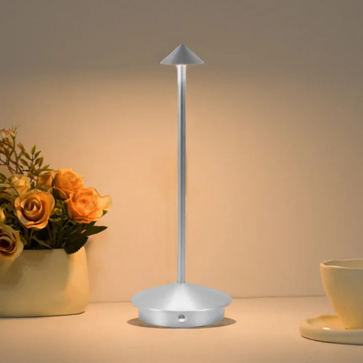 Cordless LED table lamp with battery – dimmable &amp; modern