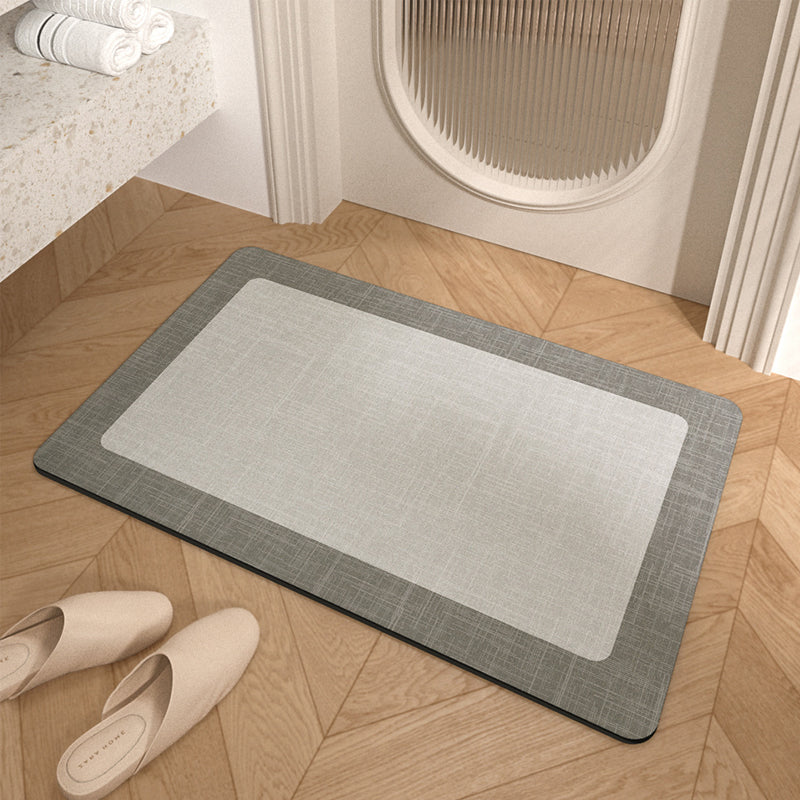 Minimalist Non-Slip Bathroom Mat – Super Absorbent &amp; Quick Drying