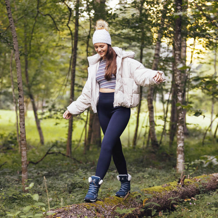 Women's winter boots with thermal lining and weatherproof design 