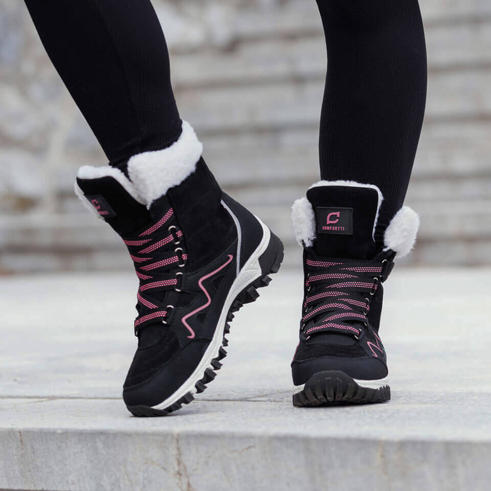 Women's winter boots with thermal lining and weatherproof design 